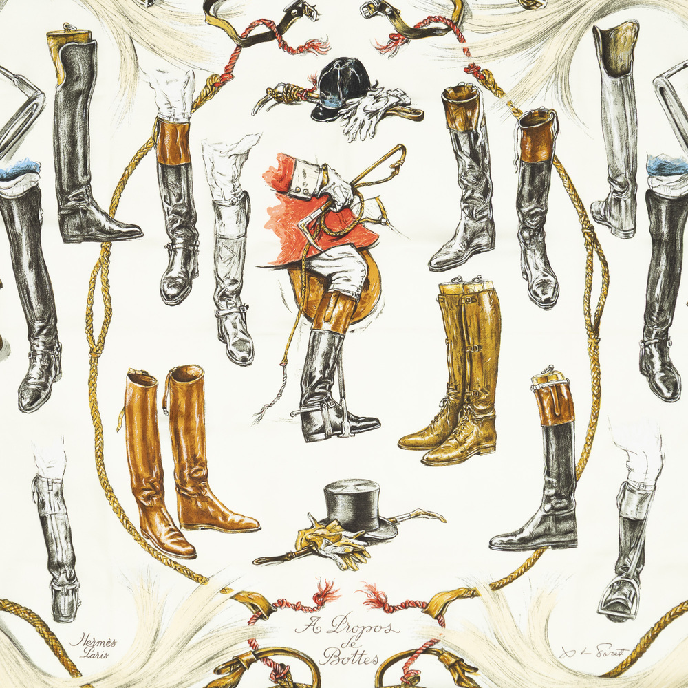 Hermes Scarf - Picture 3 of 5